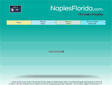 Tablet Screenshot of naplesflorida.com
